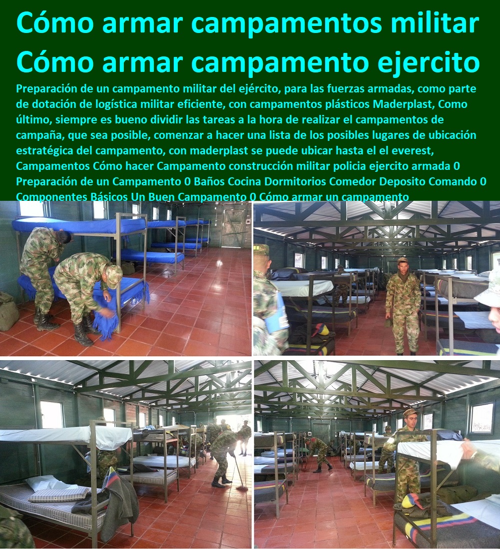 Campamentos Cómo hacer Campamento construcción militar policia ejercito armada 0 Preparación de un Campamento 0 Baños Cocina Dormitorios Comedor Deposito Comando 0 Componentes Básicos Un Buen Campamento 0 Cómo armar un campamento Campamentos Cómo hacer Campamento construcción militar policia ejercito armada 0 Preparación de un Campamento 0 Baños Cocina Dormitorios Comedor Deposito Comando 0 Componentes Básicos Un Buen Campamento 0 Cómo armar un campamento